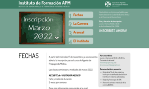 Cursosapm.com.ar thumbnail