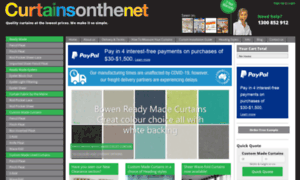 Curtainsonthenet.com.au thumbnail