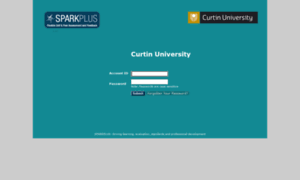 Curtin.sparkplus.com.au thumbnail