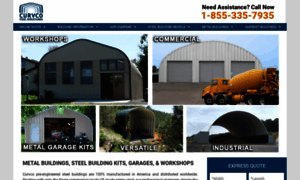 Curvcosteelbuildings.com thumbnail