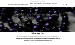 Custom-awareness-bracelets.myshopify.com thumbnail