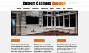 Custom-cabinets-houston.com thumbnail