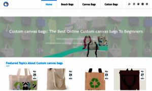 Custom-canvas-bags.com thumbnail