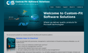 Custom-fit-software-solutions.com thumbnail