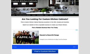 Custom-kitchen-cabinets.com thumbnail