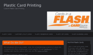 Custom-plastic-card-printing.com thumbnail