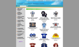 Custom-throwback-jerseys.com thumbnail