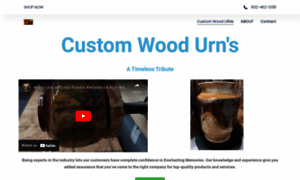 Custom-wood-urns.com thumbnail