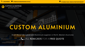 Customaluminiumwa.com.au thumbnail