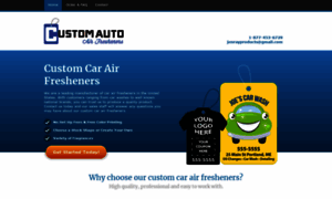 Customautoairfresheners.com thumbnail