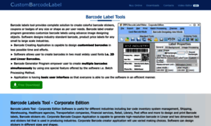 Custombarcodelabels.org thumbnail