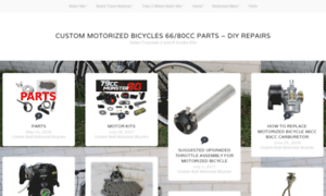 Custombuiltmotorizedbicycles.com thumbnail