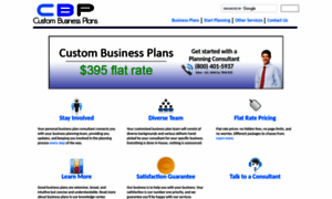 Custombusinessplans.com thumbnail