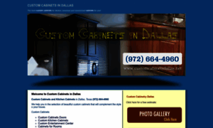 Customcabinetsdallas.net thumbnail