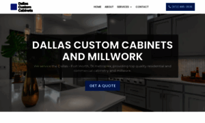 Customcabinetsdallastx.com thumbnail