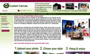 Customcanvas.co.nz thumbnail