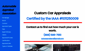 Customcarappraisals.com thumbnail