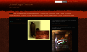 Customcopperfountains.com thumbnail