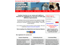 Customcouriers.com thumbnail