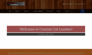 Customcutlumbermill.com thumbnail