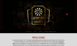 Customdartcabinets.com thumbnail