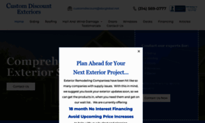 Customdiscountexteriors.com thumbnail