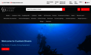 Customdivers.com thumbnail