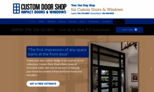 Customdoorshop.com thumbnail