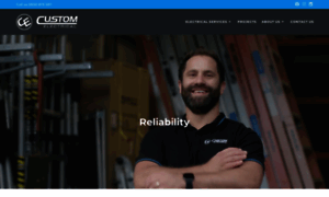 Customelectrical.net.nz thumbnail