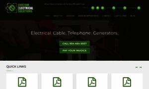 Customelectricalsolutions.com thumbnail