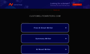 Customelitewriters.com thumbnail