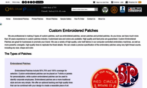 Customembroideredpatches.com thumbnail