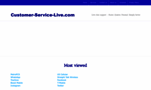 Customer-service-live.com thumbnail