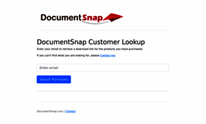 Customer.documentsnap.com thumbnail