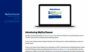 Customer.mydrycleaner.com thumbnail