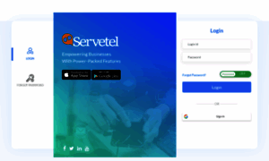 Customer.servetel.in thumbnail