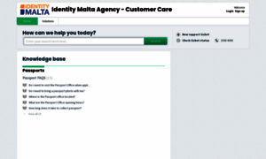 Customercare.identitymalta.com thumbnail