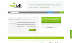 Customercare.voiptalk.org thumbnail