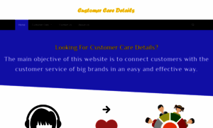 Customercaredetails.in thumbnail