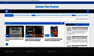 Customercarefirmware.blogspot.com thumbnail