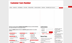 Customercarenumber.co.in thumbnail
