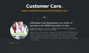 Customercarenumbersindia.com thumbnail