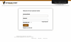 Customercenter.veteransfirst.com thumbnail