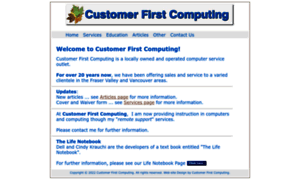 Customerfirstcomputing.com thumbnail