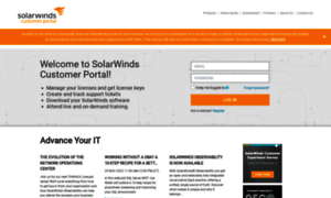 Customerportal.solarwinds.com thumbnail