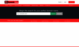 Customers.speedehost.com thumbnail