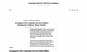 Customerservicetollfreenumbers.com thumbnail