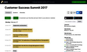 Customersuccesssummit2017.sched.com thumbnail