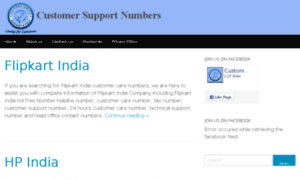 Customersupportnumbers.co.in thumbnail