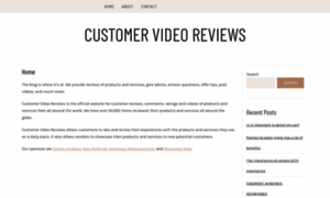 Customervideoreviews.co.uk thumbnail